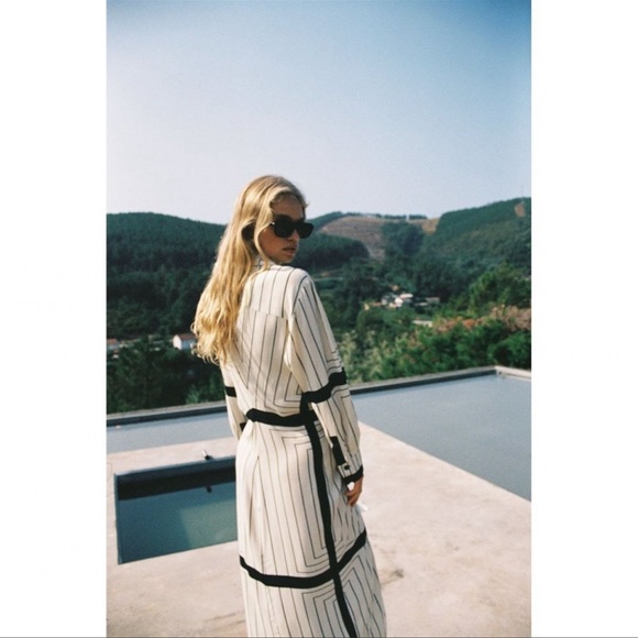 Zara Stripe Shirt Dress - Picture 12 of 12